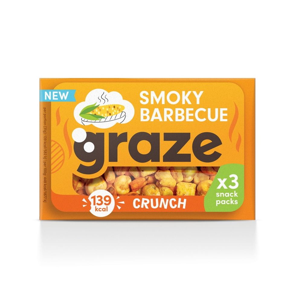 graze SmokyBBQCrunch TriplePack