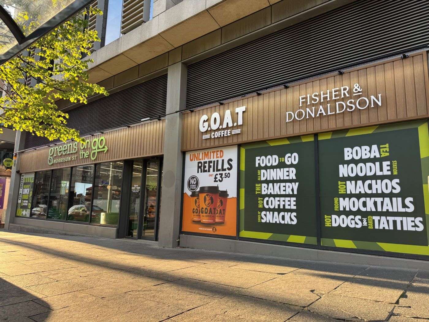 Greens on the Go store by Greens Retail