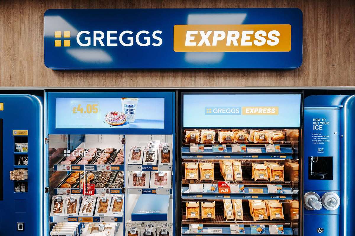 ‘Greggs Express’ self-service unit