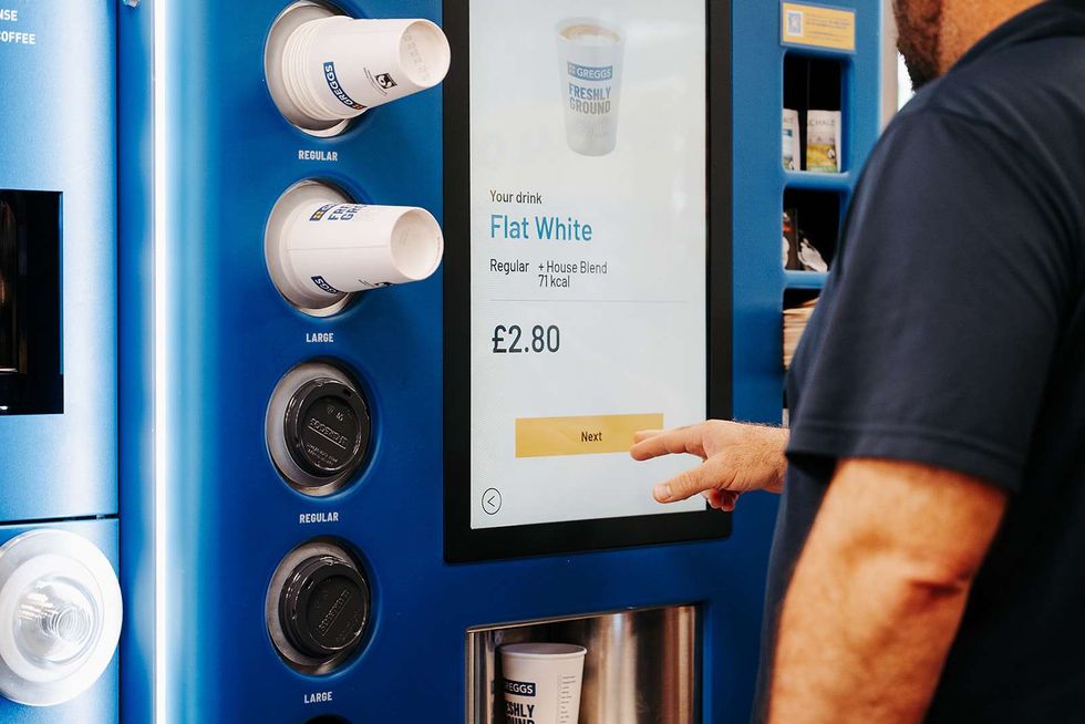 Greggs Express\u2019 self-service unit