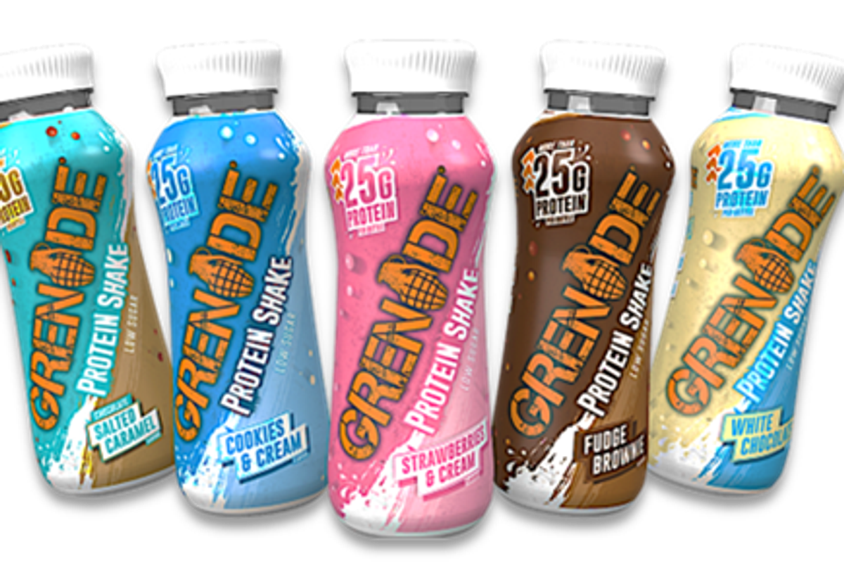 Grenade Boosts UK Retail with Relaunched Protein Shakes Range