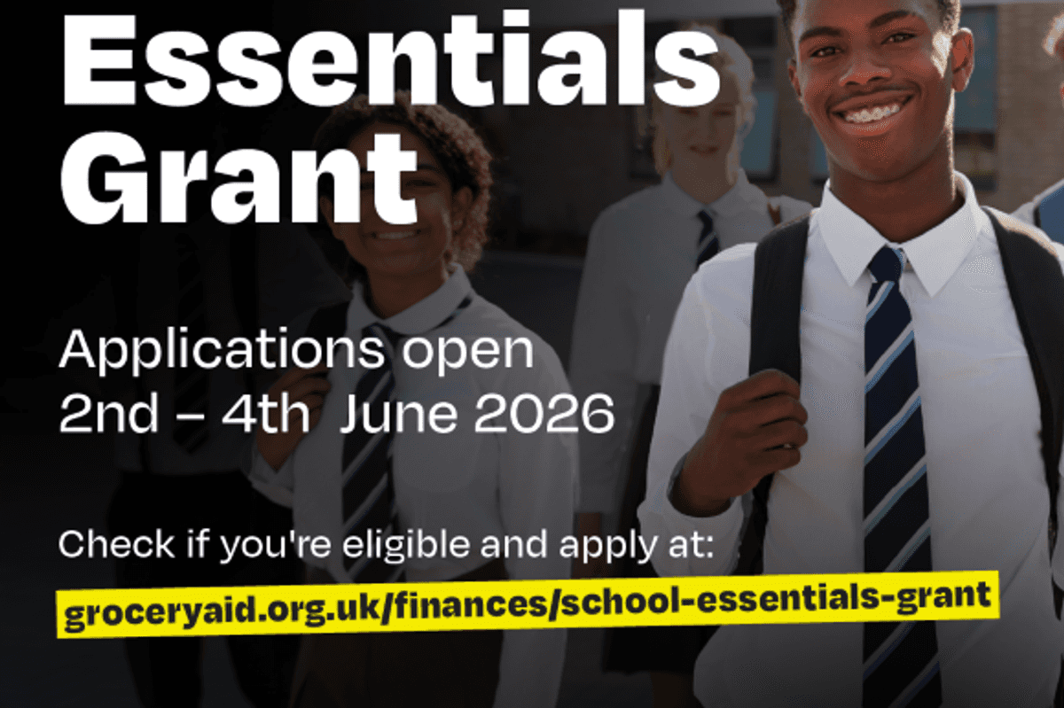 Alert: GroceryAid reopens £1m school essentials grant