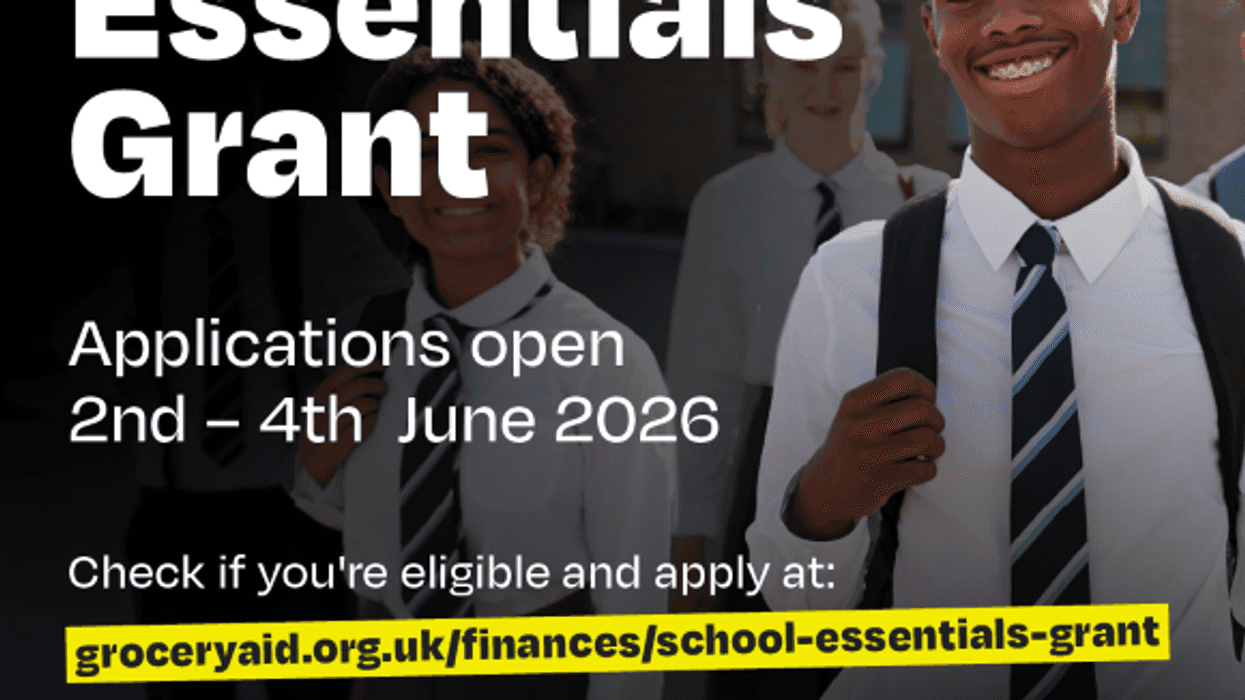 Alert: GroceryAid reopens £1m school essentials grant