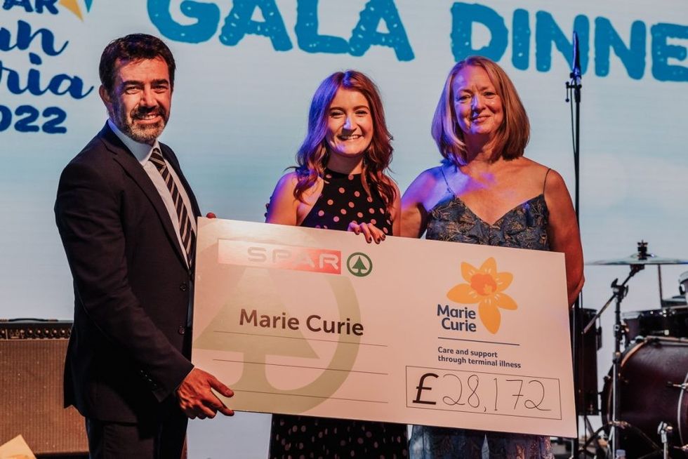 Guests attending the 2022 national SPAR conference raised an astounding £56344. Half was donated to SPAR’s national charity partner Marie Curie