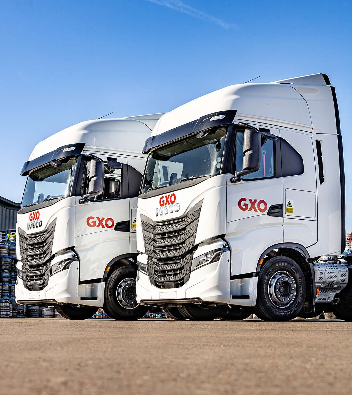 GXO Logistics lorries