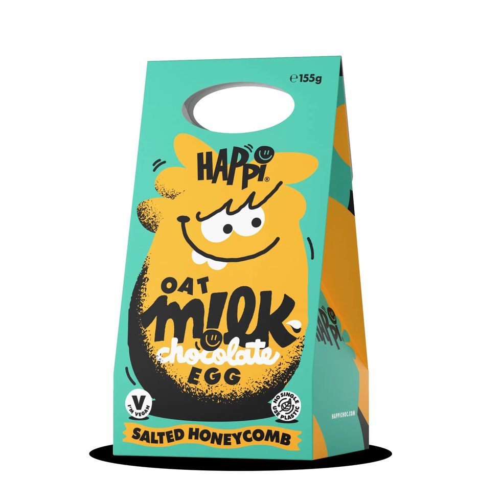 HAPPi Salted Caramel and Orange Easter eggs