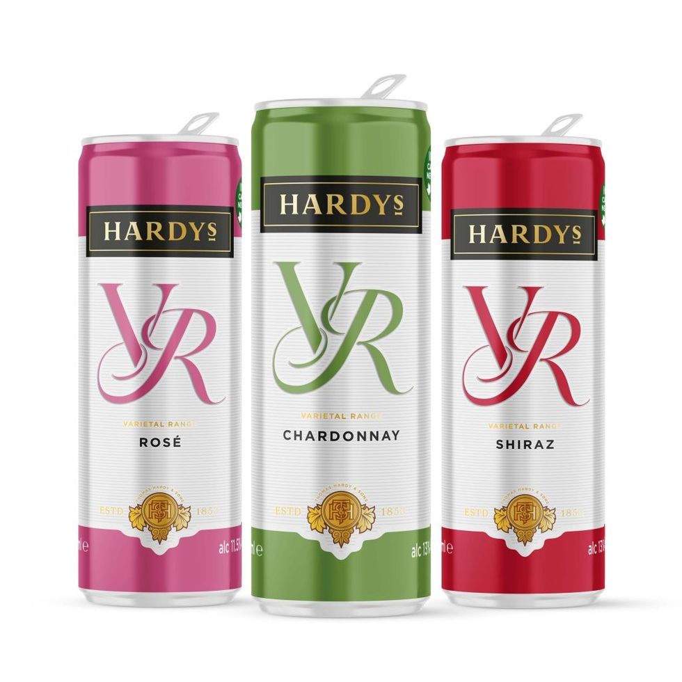 Hardys Cans trio