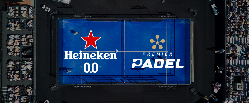 Heineken 0.0 signs global partnership with Premier Padel