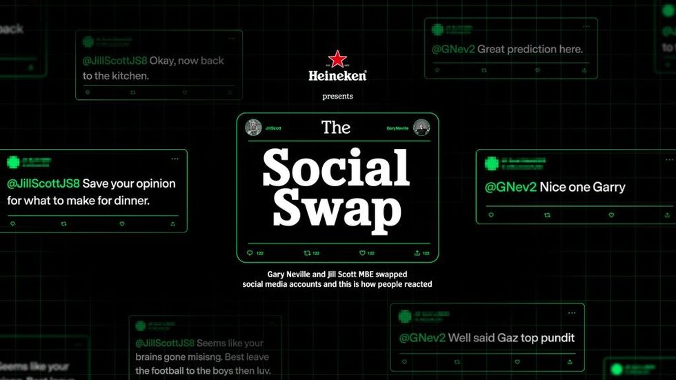 heineken the social swap mix of responses