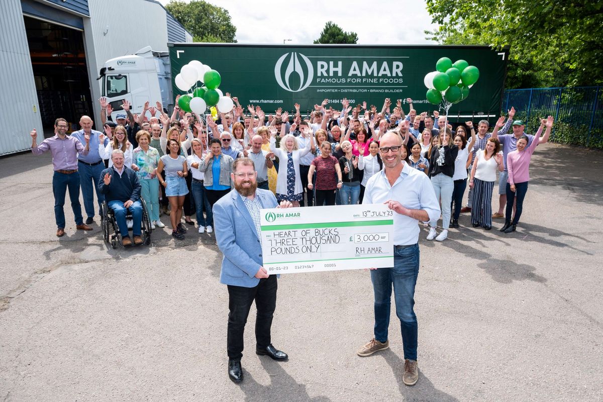 RH Amar reaches £2m mark in charitable giving