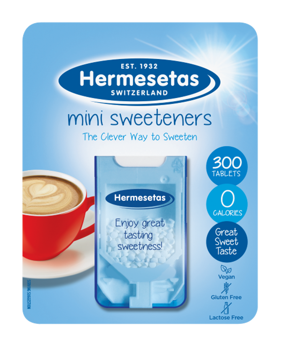 Hermesetas UK distributor