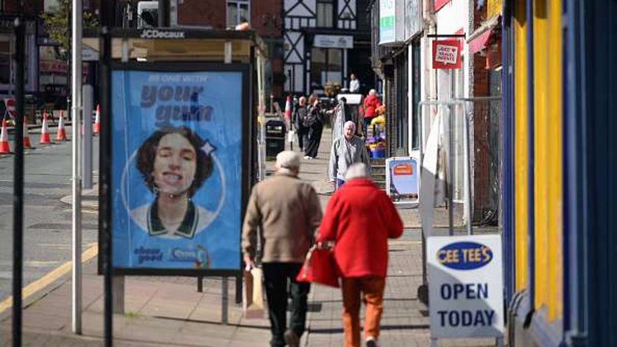 high street footfall UK