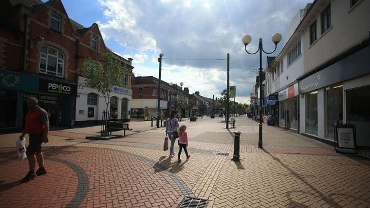 high street in Scunthorpe