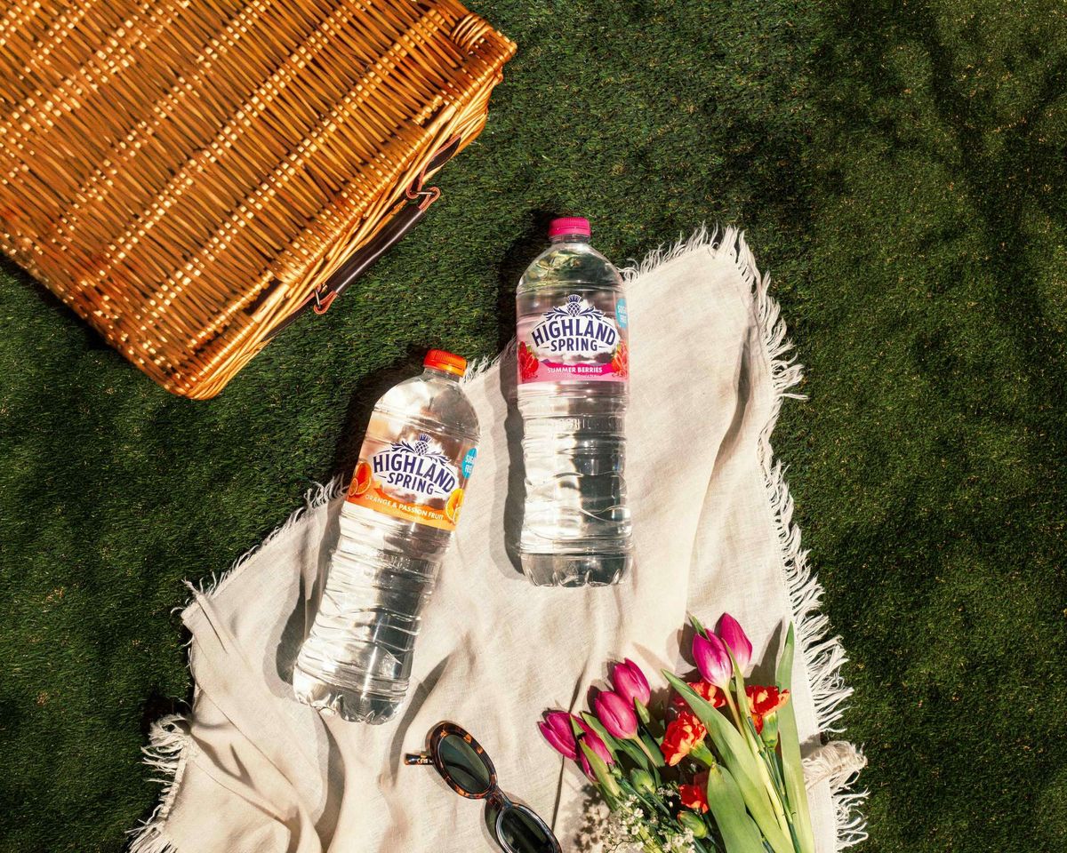 Highland Spring new flavours still water