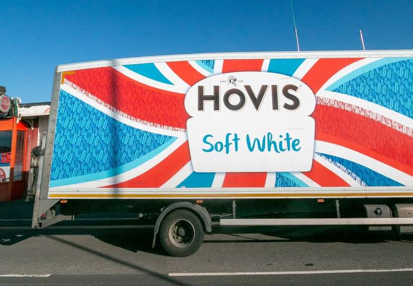Hovis Bread Truck on Tonbridge High Street in Kent