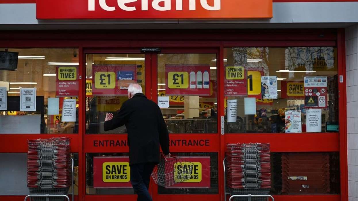 Iceland retail crime armed guards UK
