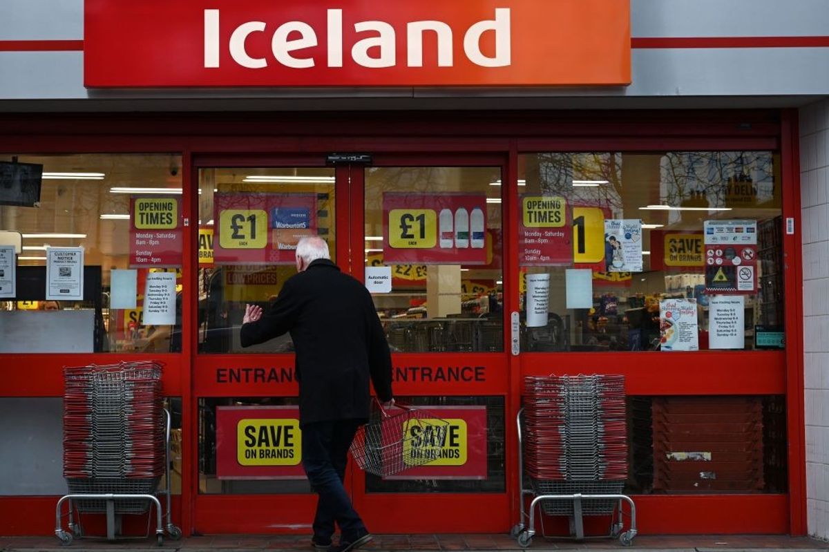 Iceland supermarket in Liverpool