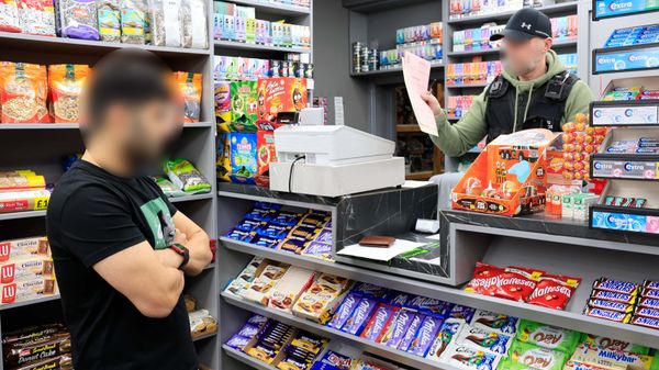 Illegal cigarettes and vapes seized during Operation Machinize police raids in Greater Manchester.