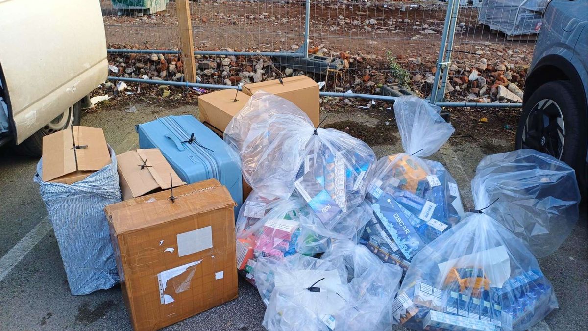 illegal cigarettes seizure Lincolnshire raid