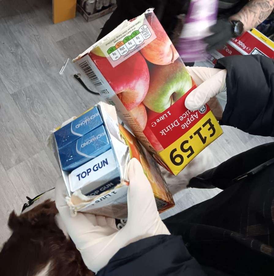 Illegal cigarettes