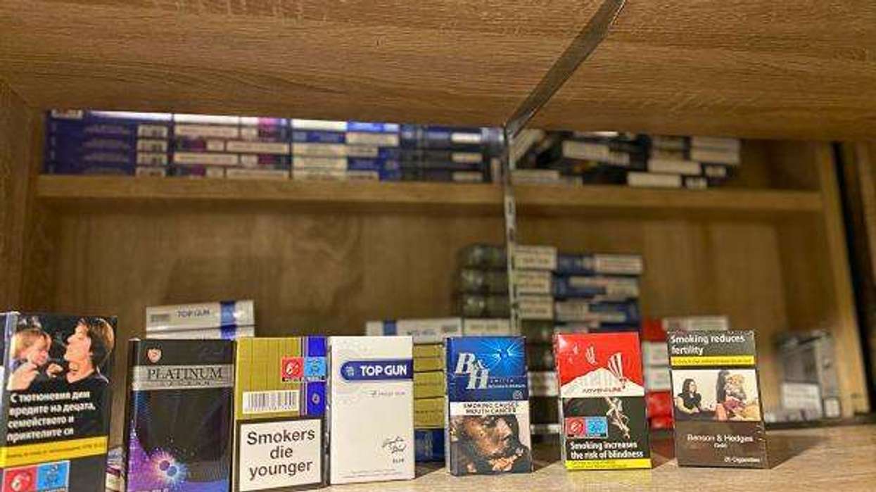 Illegal cigarettes