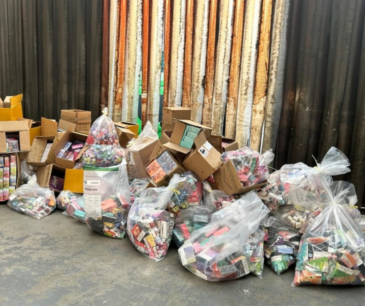 Illegal tobacco and vape products seized in Hounslow