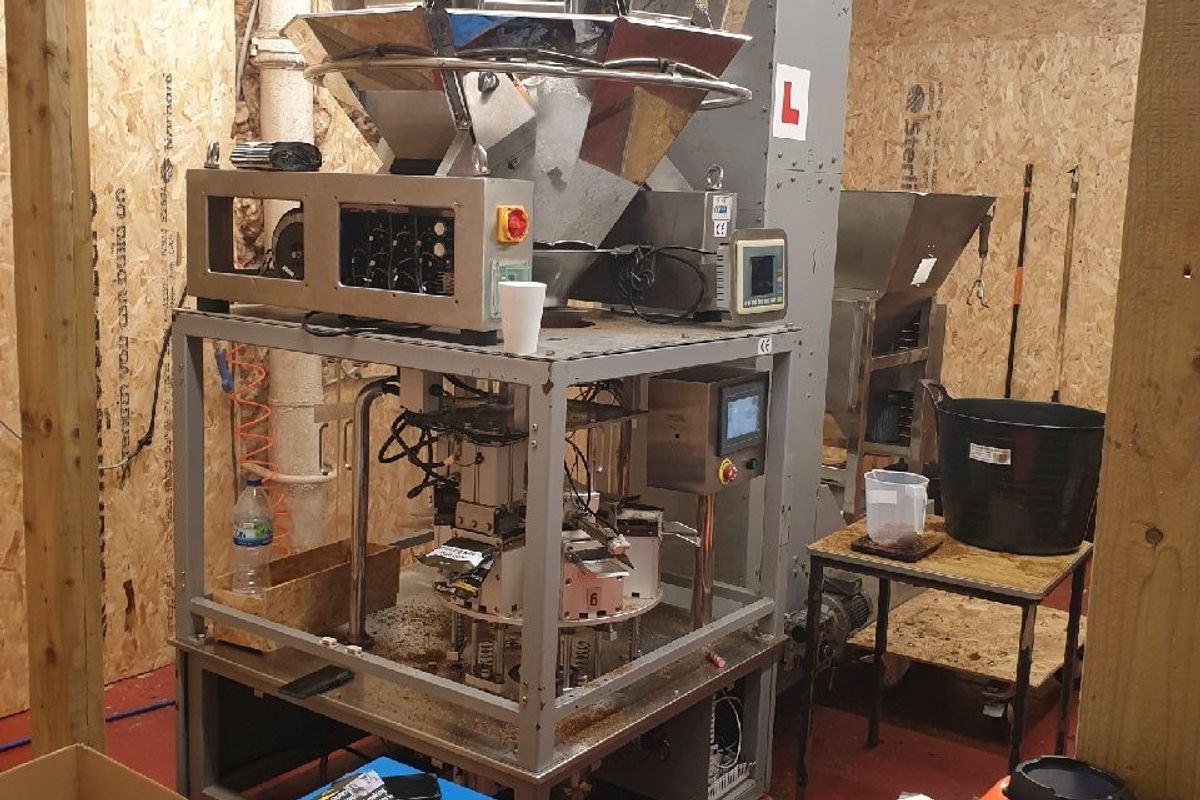 Officers dismantle huge illegal tobacco factory in Scotland