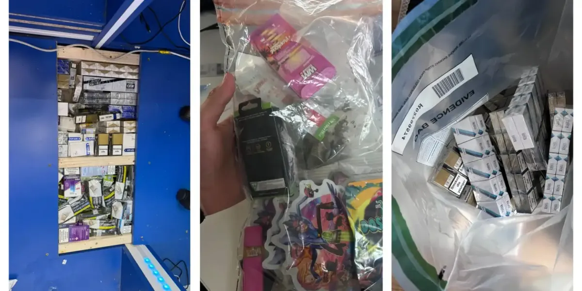 Illegal tobacco, THC vapes, cannabis seized in Bedminster