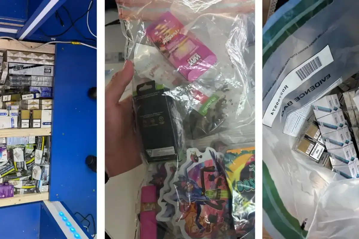 Illegal tobacco, THC vapes, cannabis seized in Bedminster