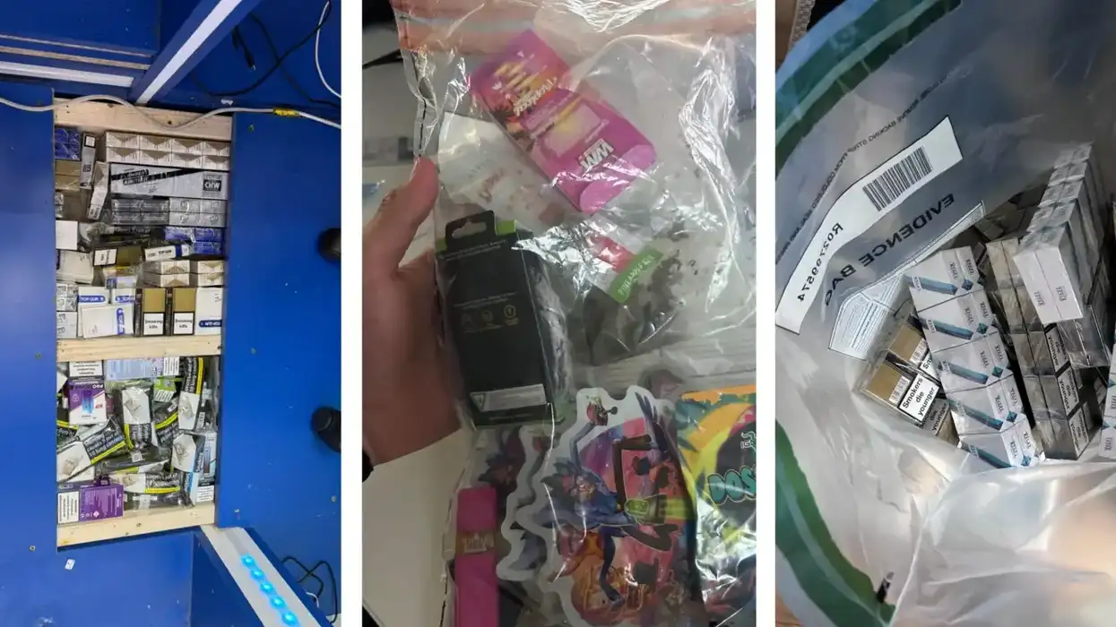 Illegal tobacco, THC vapes, cannabis seized in Bedminster