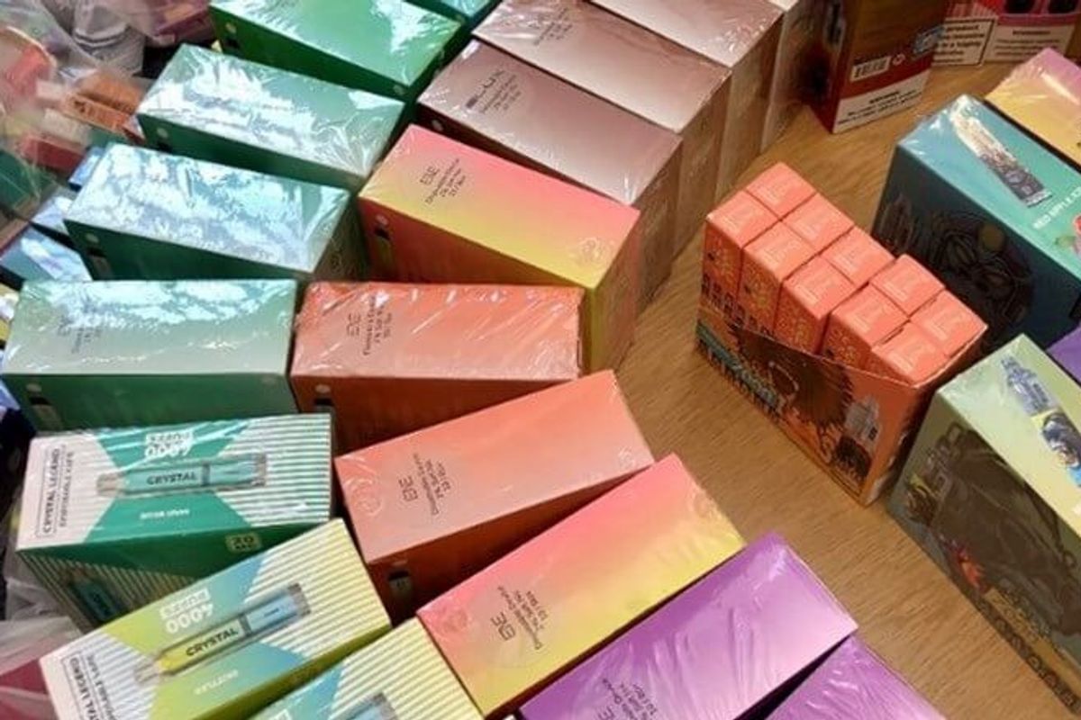 £100,000 worth of illegal vapes and cigarettes seized in Darlington