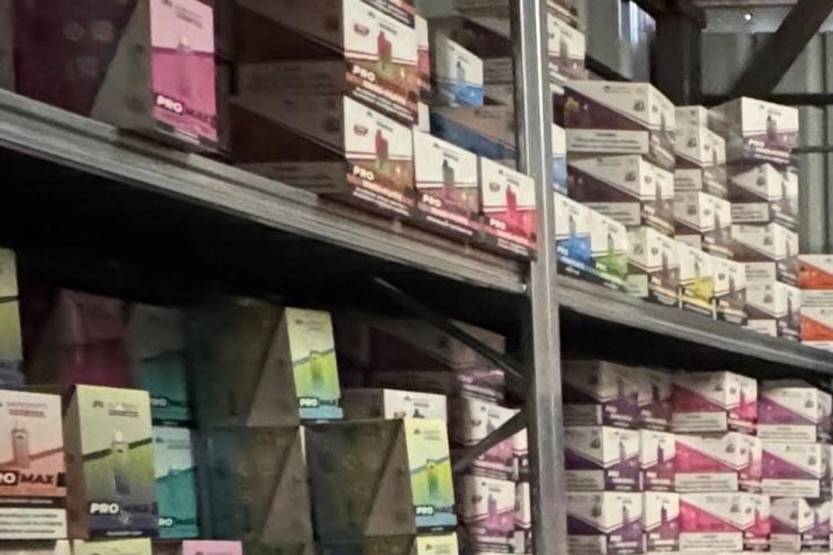 Illegal vapes seized from Sheffield warehouse