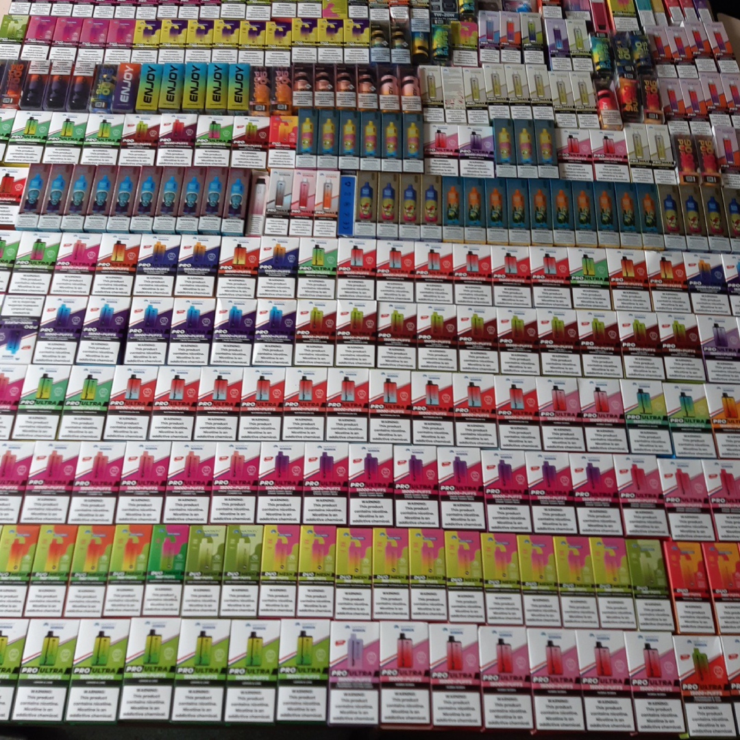 Illegal vapes seized in Southend