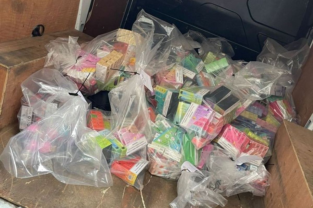 More than £96,000 in illegal vapes seized in Greater Manchester