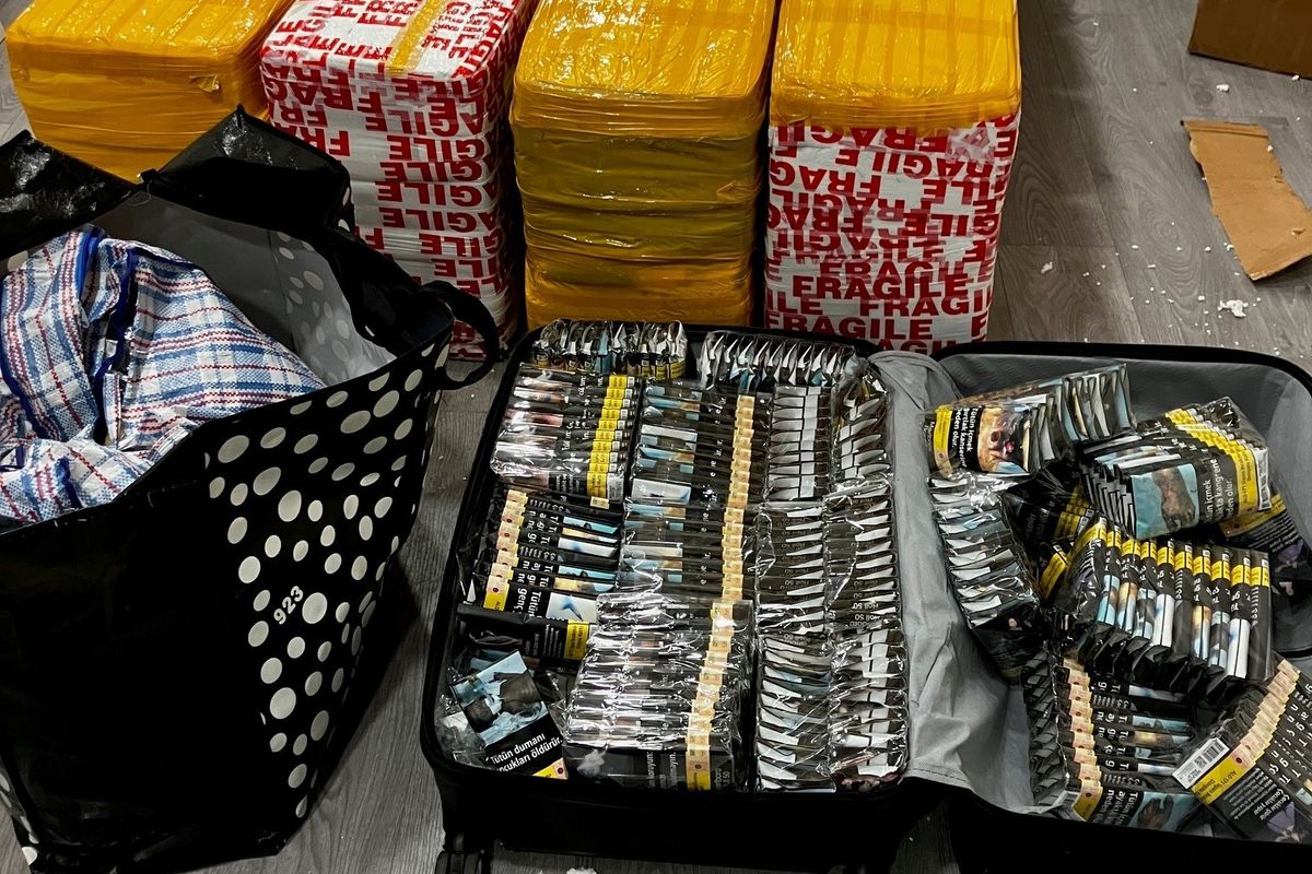 Illicit goods seized in Oswaldtwistle