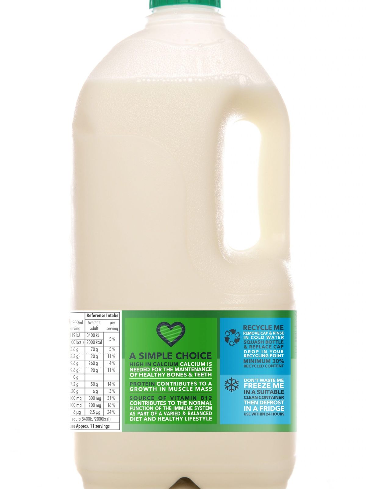 Co-op to put ‘freeze me’ message to own brand milk