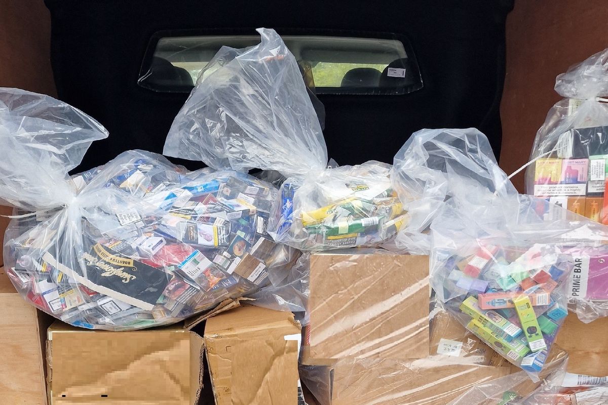 Over one million illegal cigarettes seized in Warwickshire County Council