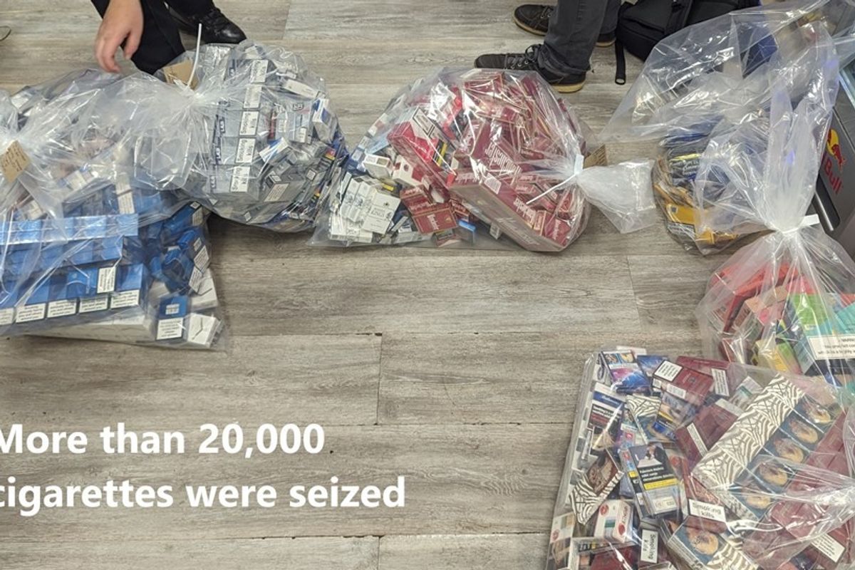 Huge haul of counterfeit cigarettes seized in Preston