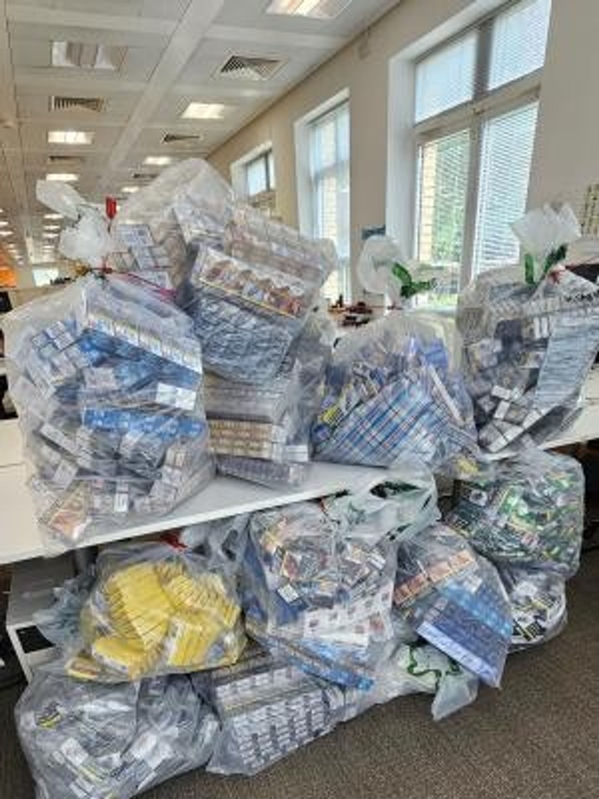 Illegal tobacco worth £32,000 seized in Weston