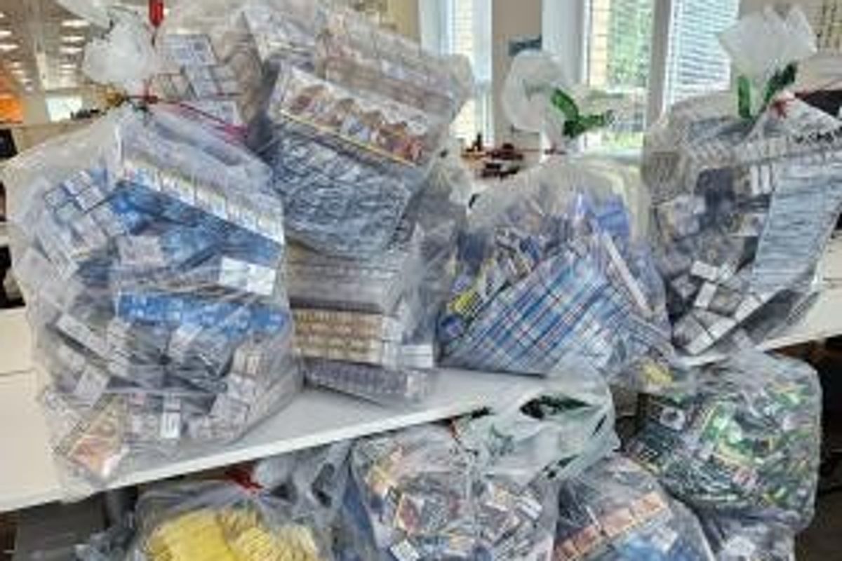 Illegal tobacco worth £32,000 seized in Weston