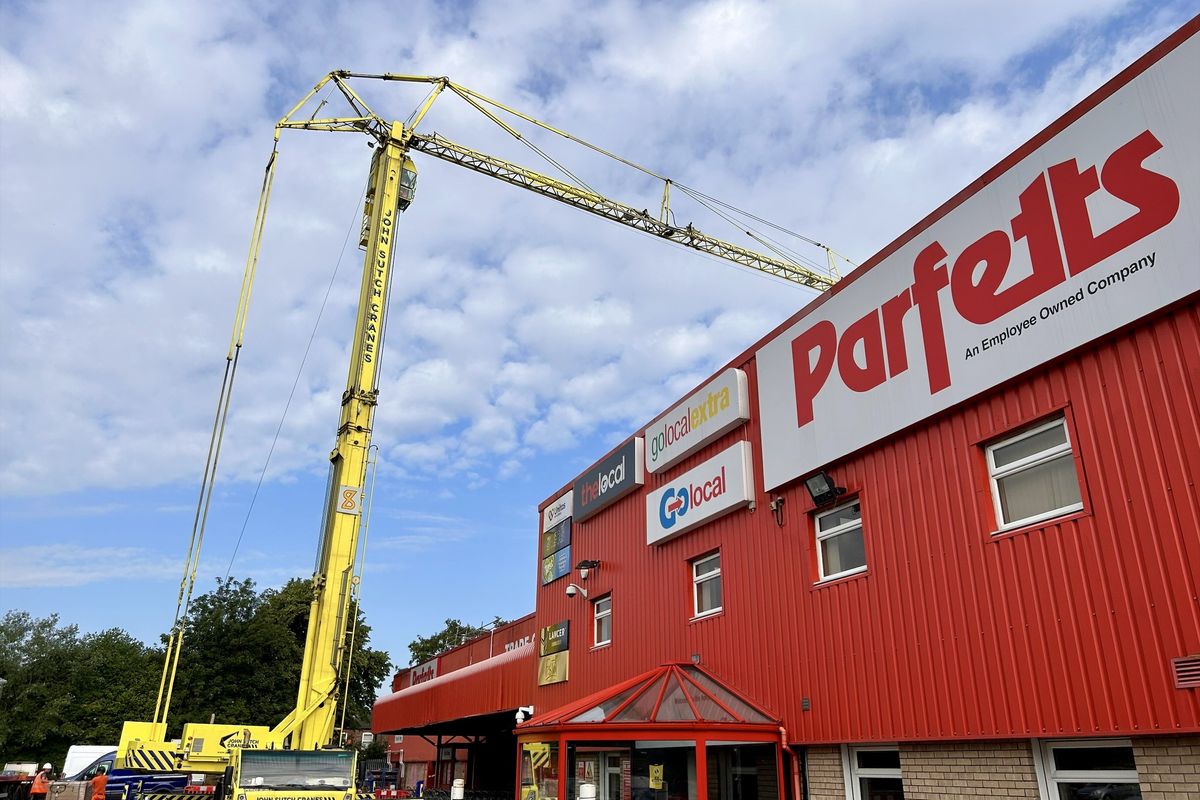 Parfetts depots go green