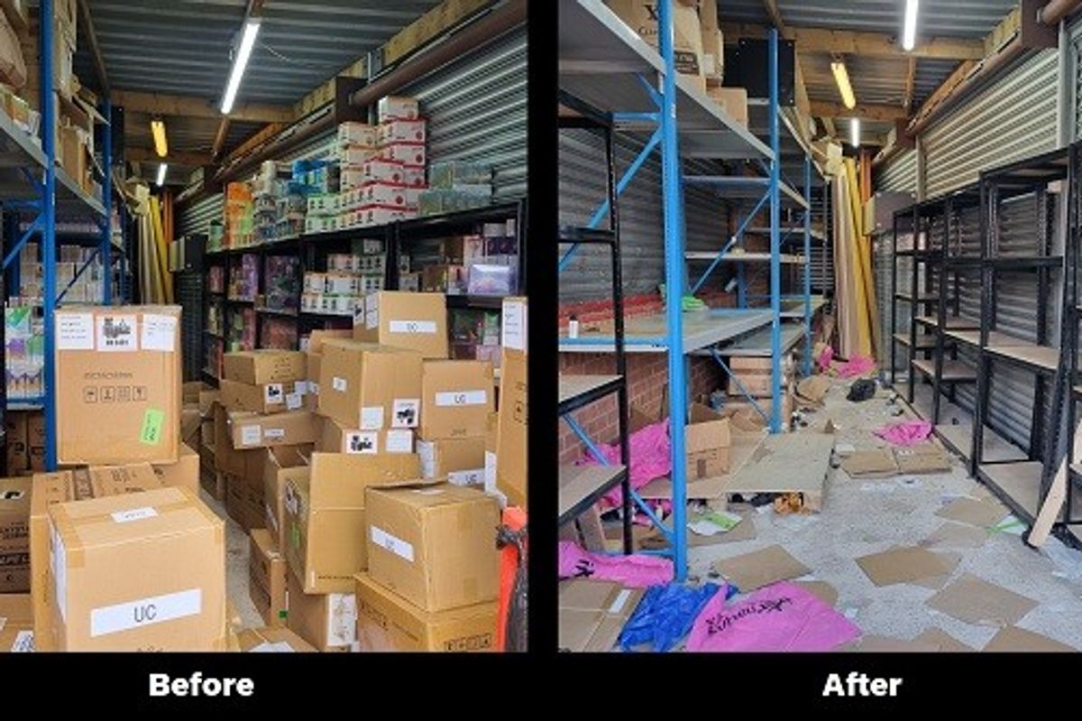 Illegal vapes worth £400,000 seized in Salford