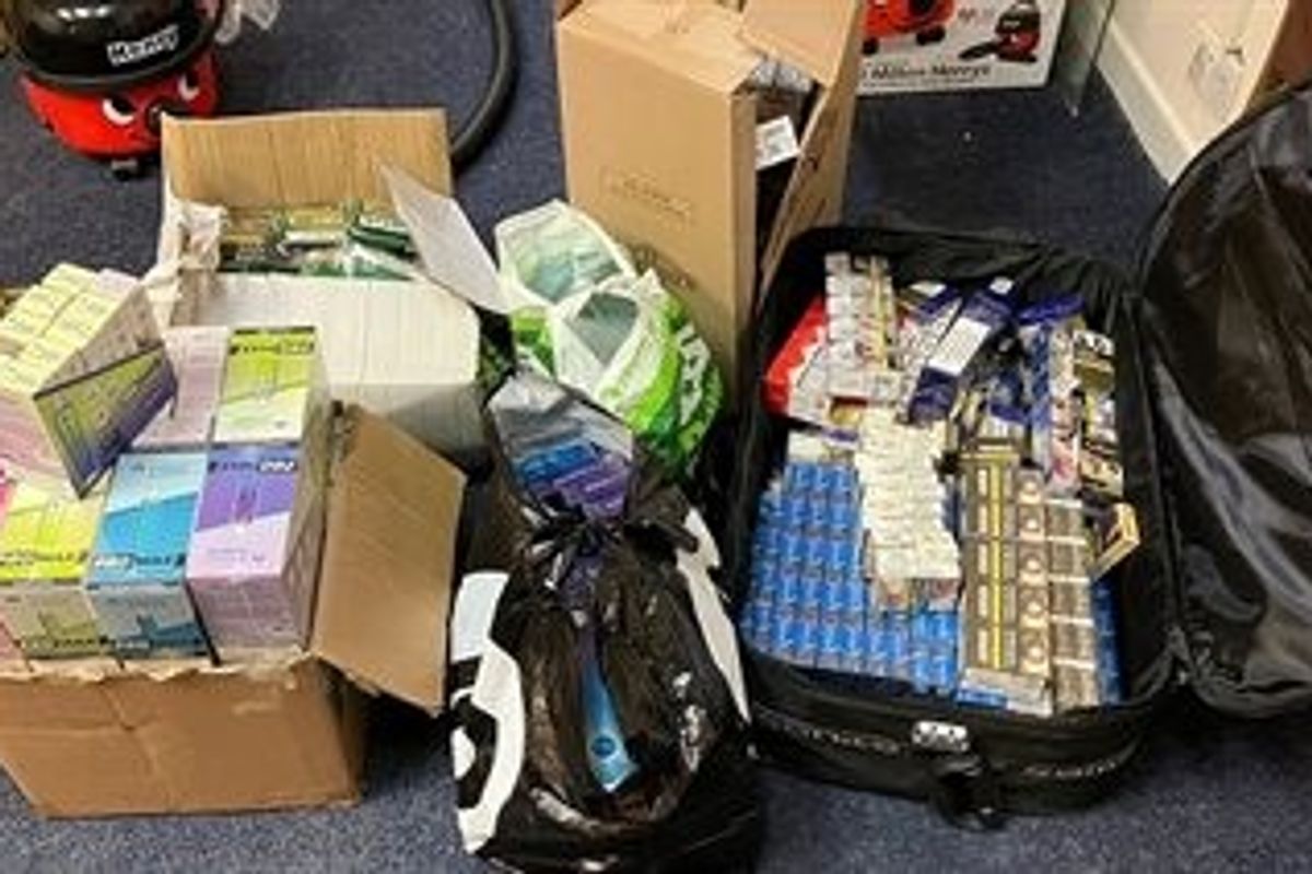 £65000 worth of illegal vapes, cigarettes seized in Staffordshire
