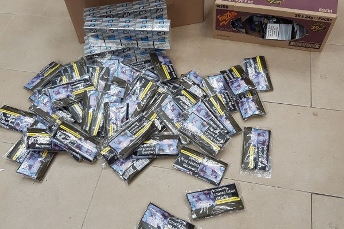 Illegal tobacco seized from multiple locations