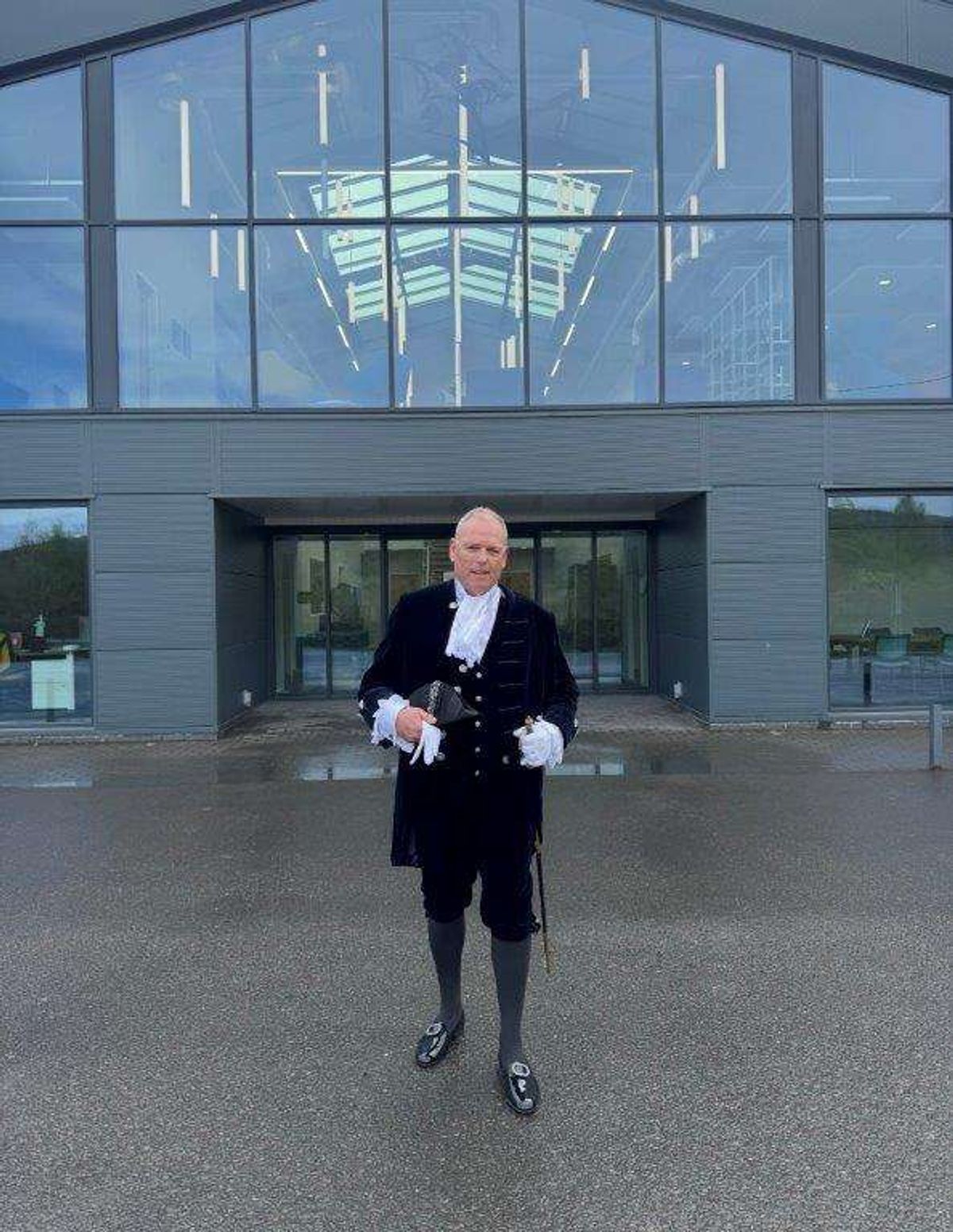 Radnor Hills becomes High Sheriff of Powys