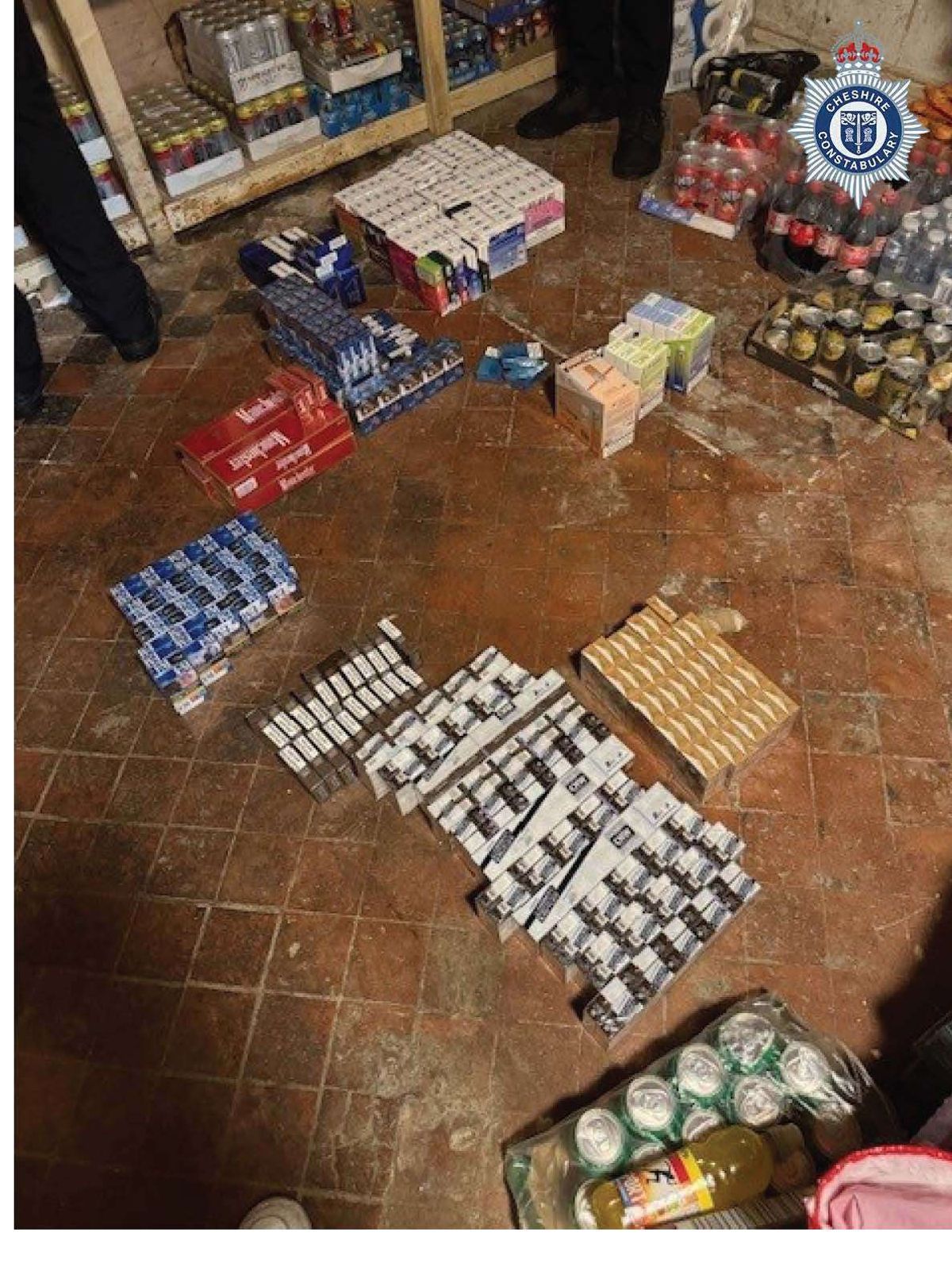 Huge quantities of illegal tobacco, vapes and cigarettes seized from Cheshire