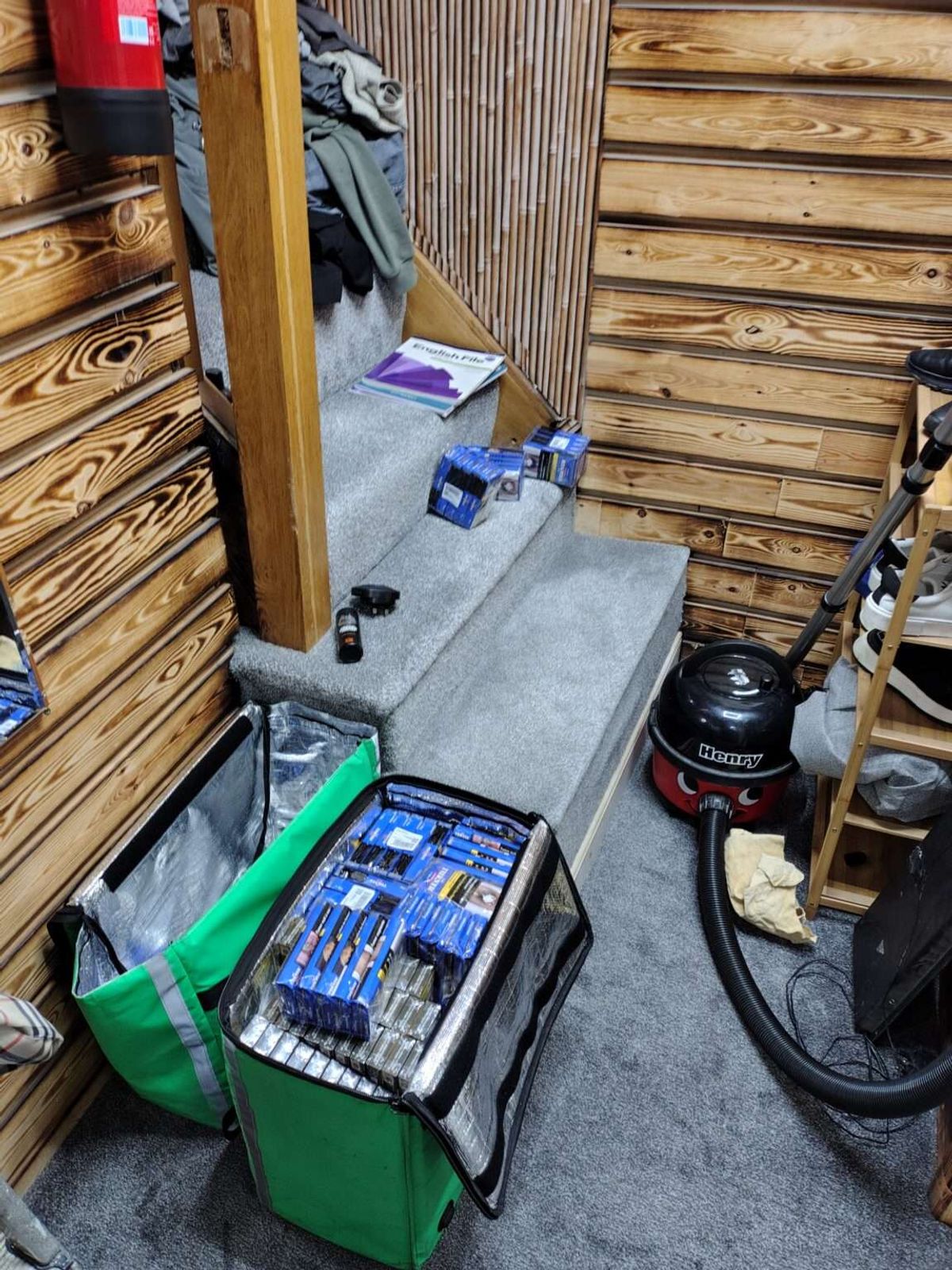 Illegal tobacco, vapes seized in Grimsby and Cleethorpes