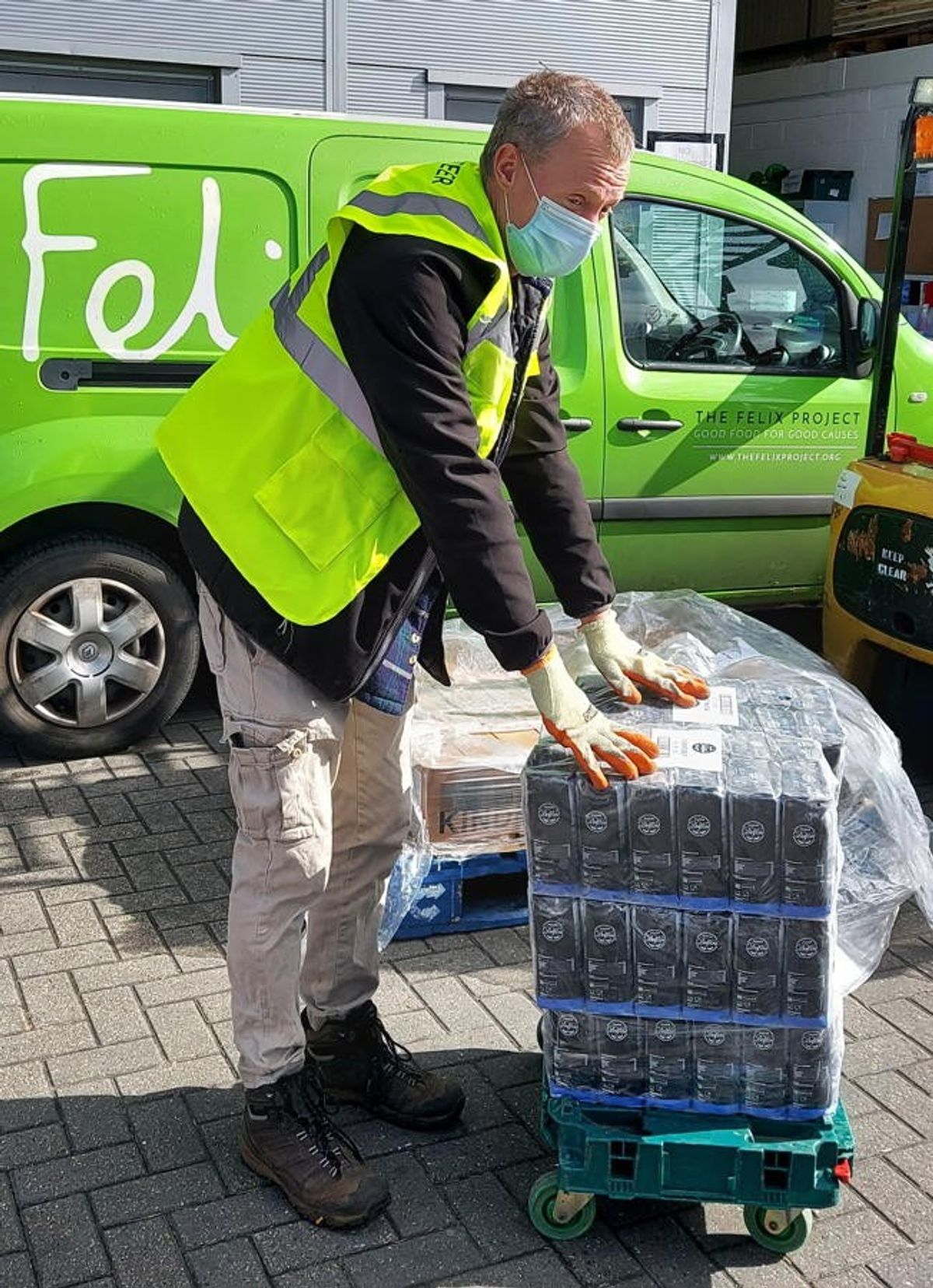 Bestway donates over 80 tonnes of flour to the Felix Project