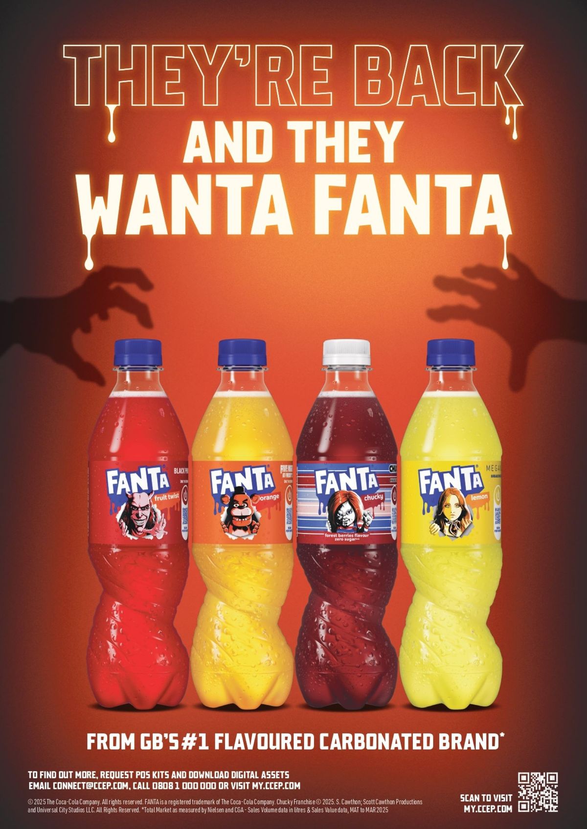 Fanta teams up with UP and Blumhouse for Halloween partnership