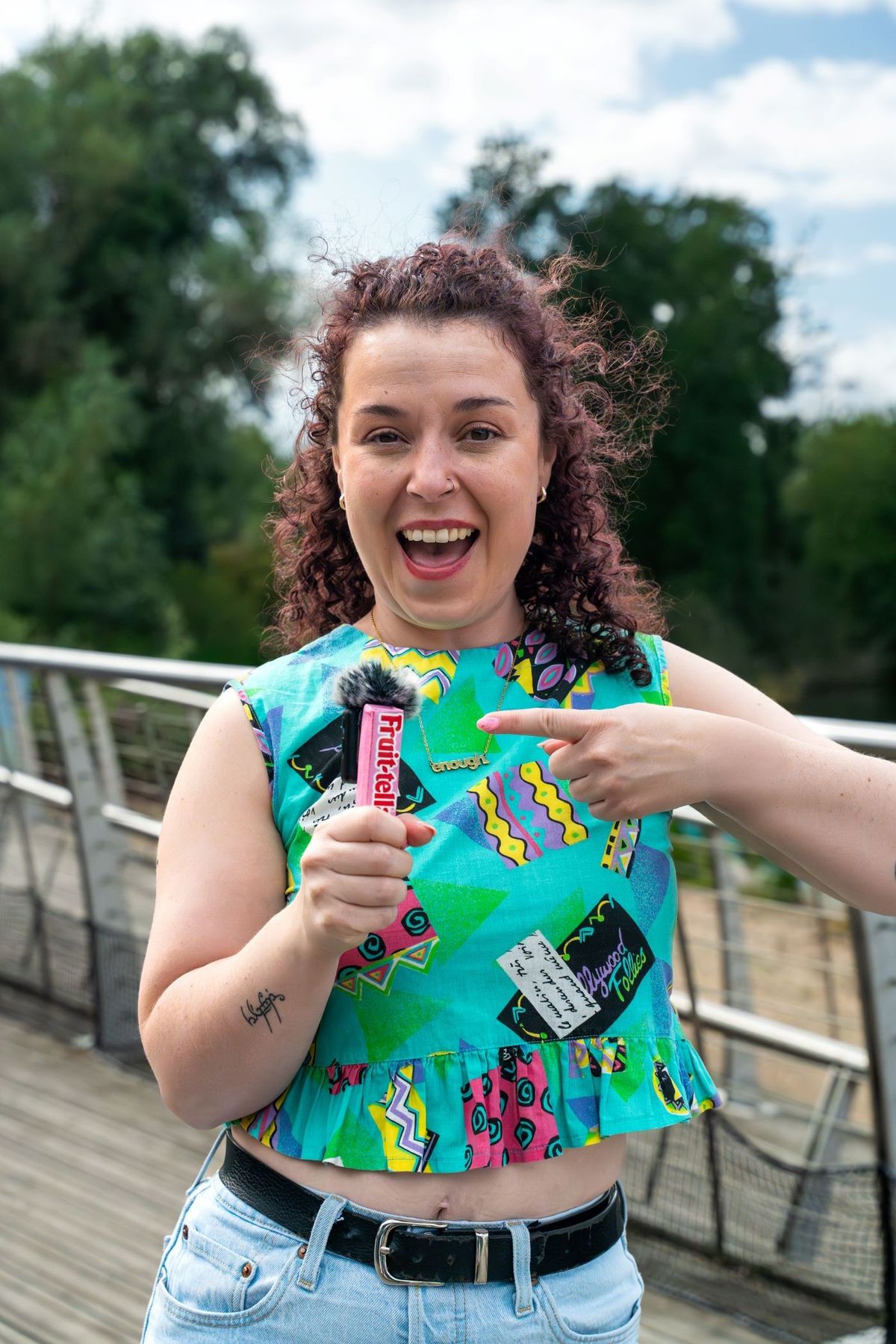 Fruit-tella and Dani Harmer bring back 90s fun for summer